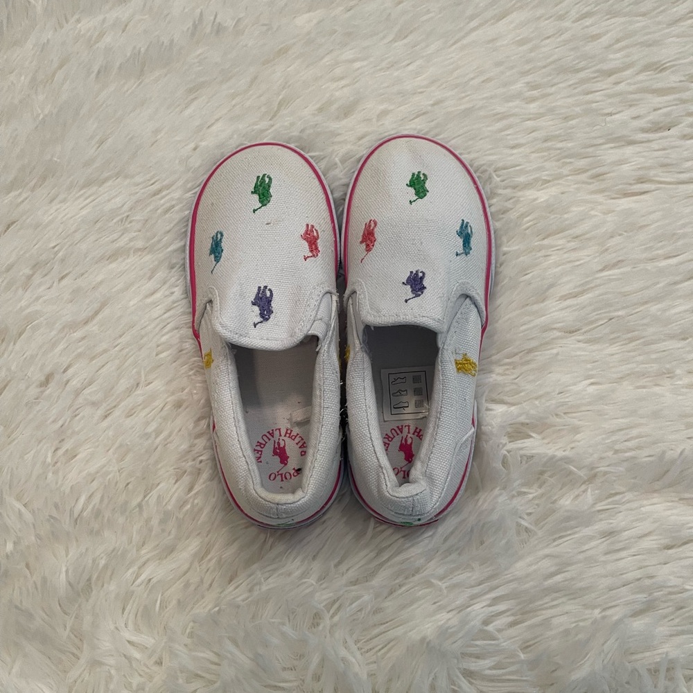 Polo Ralph Lauren Kids’ Slip-On Sneakers — Size 10 (Toddler)